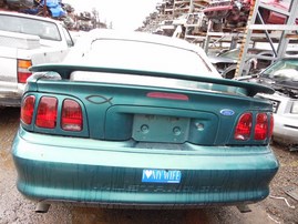 1996 FORD MUSTANG GT GREEN CONV 4.6L AT F18027